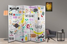 Resim Yaşam Tasarımlı Oda Bölücü Paravan 180 x 200 cm 