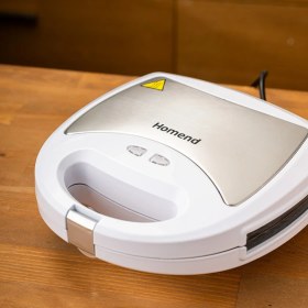 Resim Homend - Emsan Toastbuster 1319H Tost Makinesi (Waffle Plakalı) Beyaz 