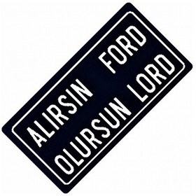 Resim Alırdın Ford Yazılı Sök-tak-pratik Vantuzlu Yeni Nesil Dekor Pl 