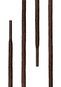 Resim 60 Cm 4 Mm Kahverengi Yuvarlak 1 Çift Ayakkabı Bağcığı Kahverengi 