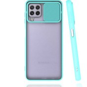 Resim Samsung Galaxy A22 4g Kılıf Kamera Kapatmalı Lensi Case 