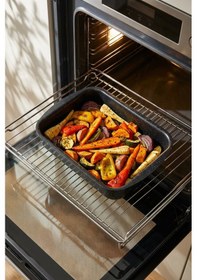 Resim Terra Dikdörtgen Fırın Tepsisi - 35 Cm Siyah 