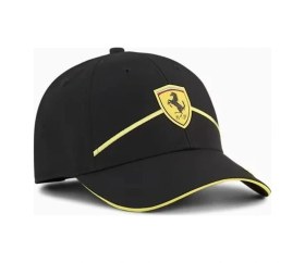 Resim Puma Ferrari Race Unisex Lacivert Günlük Stil Şapka 02607706 Siyah 