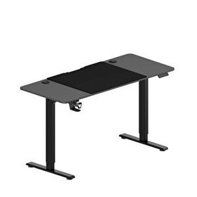 Resim Adore Mobilya Gaming Elevator-X Yükseklik Ayarlı Oyuncu Masası - Siyah 160x72-117x75 CM 