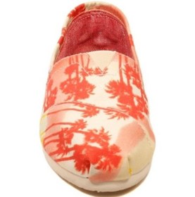 Resim Toms Bayan Espadril Orange Palm Trees Vegan Turuncu 