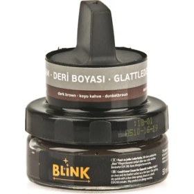 Resim Blink Deri Boyasi Blink Cam Kavanoz K.Kahve 