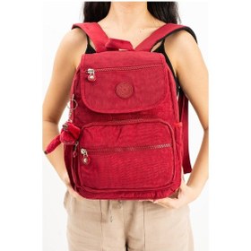 Resim Klinkır Kumaş Kapaklı Model Sırt Çantası Hafif Yağmur Geçirmez Kumaş İster Sırt İster Önde 001 