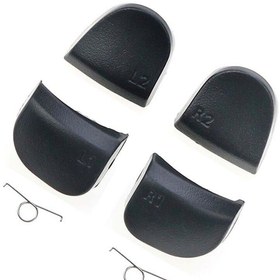 Resim PS5 L1 L2 R1 R2 Tetik Seti Playstation 5 Kol Gamepad Yedek Parça Trigger Button Set Tetik Yayı 