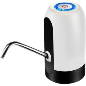 Resim Petinka USB ile Şarj Edilebilir Yeni Nesil Elektrikli Otomatik Damacana Su Pompası. 
