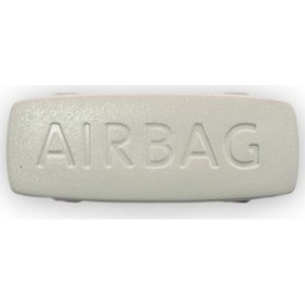 Resim VW Scirocco 09-18 Yan Baş Airbag Yazısı Kapağı Gri 1K8853437 1 Ad 