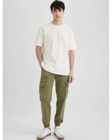 Resim DeFacto Jogger Taktik Pantolon Regular Kargo Cepli B6146AX24SPKH262 
