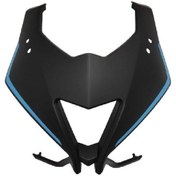 Resim Yuki GP-1 Taro 250R Far Grenajı Üçgen Siyah/ Mavi Orijinal 