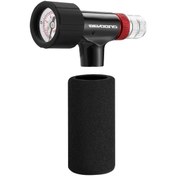 Resim Hava Co2 Bisiklet Pompası Şişirme Sünger Kapaklı Bisiklet Pompası Schrader Ve Black 