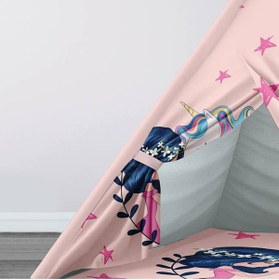 Resim instababyrooms Çocuk Oyun Çadırı Unicorn Dijital Baskılı 