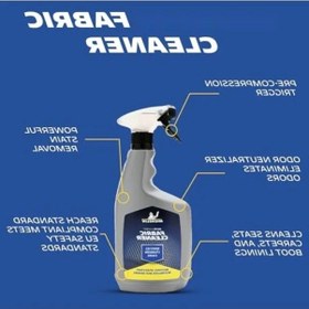 Resim 650ml Koltuk Ve Halı Temizleyici Sprey - Derinlemesine Leke Giderici 