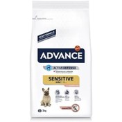 Resim Advance 3 Kg Mini Sensitive Somonlu Pirinçli Hassas Küçük Irk Yetişkin Köpek Maması (ADV.03) 