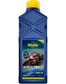 Resim Putoline N-tech Pro R+ 10w/50 Motosiklet Yağı 1 Lt. 