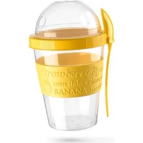 Resim Titiz Kaşıklı Taken Go Yoğurt Kabı 