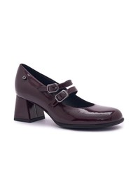 Resim Bordeaux Naplack Topuklu/ Stiletto Kadın 205307ds Donna Serena 5307ds Naplack Bordeaux Naplack 