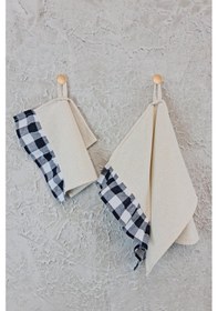 Resim Kurulama Bezi Fırfırlı Retro 2 Li Siyah 