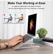 Resim Dancemonkey Cbtx 6 Seviyeli Açık Stand - Beyaz Dizüstü Montaj Standı 