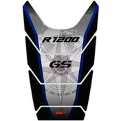 Resim GP Kompozit BMW R 1200 GS 2008-2012 Uyumlu Tank Pad Siyah-Mavi 