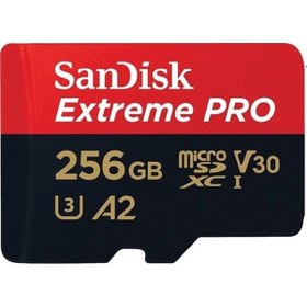 Resim Sandısk 256gb Extreme Pro Sdsqxcd-256g-gn6ma Mıcro-sd Hafıza Kartı 