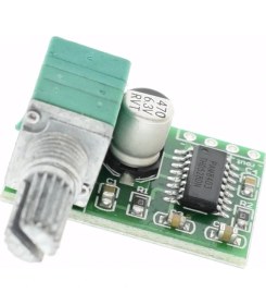 Resim Robotekno Ses Yükseltici Mini Amfi Devresi PAM8403 Stereo 3W Amplifier 5V 