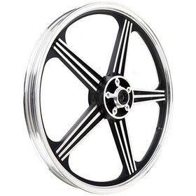 Resim SVNMOTOR CG ÖN JANT ÇELİK DİSKLİ TİP SİYAH 1.40-18 