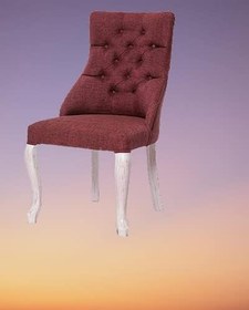 Resim Sandalye ST 14202 Zus541-066 PAPEL Kayın torna Babyface kumaş Ort Fuşya El Yapım 
