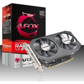 Resim Afox Radeon Afrx550-4096D5H4-V6 Rx550 4Gb Gddr5 Vga 128Bit Dvı Hdmı Dp Atx 2 Fan Ekran Kartı 