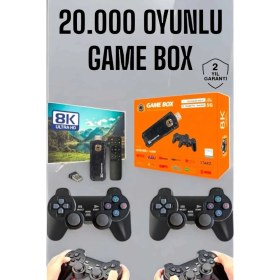 Resim İlk El Grup 8k Premium 20.000 Oyunlu Gamebox Tv Uyumlu 
