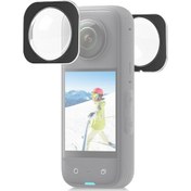 Resim Yunboo Insta360 X3 Uyumlu Pu850b Panoramik Kamera Lens Koruyucu Seti - 2 Adet 