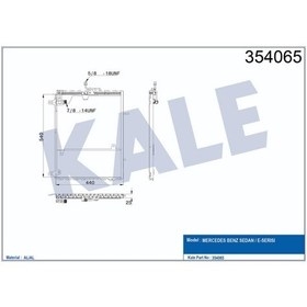 Resim Kondenser Al/Al Sedan E Serisi 504640633 