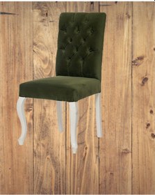 Resim Bengimobilya Zus555 Sandalye Model Klasik Ahşap Kayın Torna Lükens Aslan Ayak 