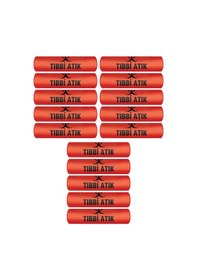 Resim Atık Torbası Orta Boy 55 x 60 CM 300 G 10'lu Rulo x 15 Paket 