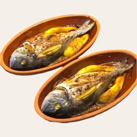 Resim 6'lı Toprak Sırlı Balık Güveci-balık Tavası 27x13x4 