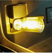 Resim Willowhaven Led Araç İçi Aksesuarları, Dokunmatik Dekoratif Usb Gece Lambası, 1 Adet Sarı 