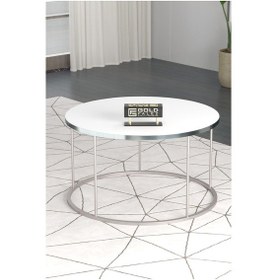 Resim Orta Sehpa Ve Zigon Sehpa Terra Gümüş Beyaz Diğer 