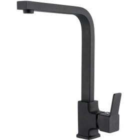 Resim Siyah Ayliz Eviye Bataryası Kare Siyah 