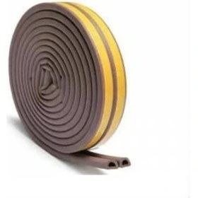 Resim B.G.B. D Tipi Kapı Pencere Bandı 6 Metre Kahverengi 