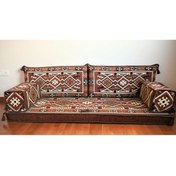 Resim Uğurlu Şark Köşesi Takımı Boş Kılıf ( Süngersiz ) 