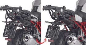 Resim GIVI PLXR5117 BMW R1200R - R1200RS (15-18) - R1250R (19-24) - R1250RS (19-24) YAN ÇANTA TAŞIYICI 