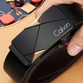 Resim Erkekler için Otomatik Kemer - Tek Dokunuşlu Tokalı Ağır Hizmet Tipi PU Deri Kayış, Altın Tonu Oto Kilitleme Sistemi ile Siyah Resmi ve İş Erkek Kuşağı - Doğum Günü/Yıl Dönümü/Babalar Günü İdeal hediye (Beden Ayarlamasız Modern & Zarif) 