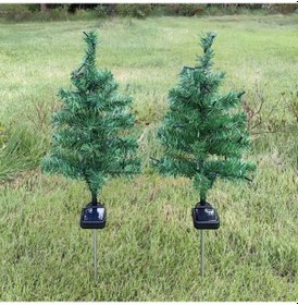 Resim Konyax Solar Dekoratif Çam Ağacı Renkli 