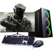 Resim INTEL I7 2N 8GB 120SSD 1TB 4GB RX550 24" Monitörlü (Gaming SET) Collect