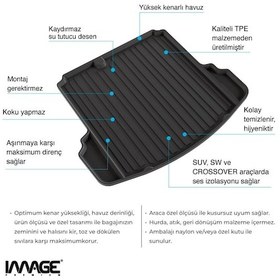 Resim Image Renault Megane 4 Sedan (2016 ve Sonrası) Bagaj Havuzu (Yan Cepli) 