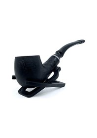 Resim Dapper Bent Apple Briar Gül Kökü 9 Mm Filtreli El Yapımı Pipo - 3075 
