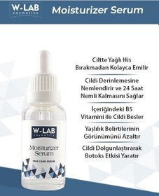 Resim W-Lab Cosmetics Moisturizer Serum 30 ML 