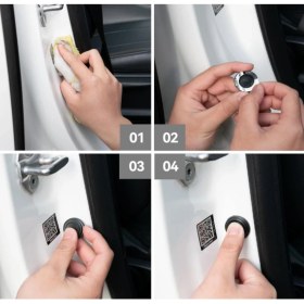 Resim Peugeot 207 Kapı Kapı Sesi Susturucu & Darbe Emici Pad Anti Darbe Engelleyici Ses ENGELLEMEKPÇ787 